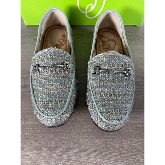 Sam Edelman Loraine Kids Loafer Blue Green Childs Size 12- NIB - Picture 4 of 7